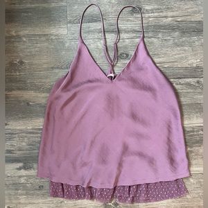 New with Tags Free People Purple Racerback Cami (NWT)